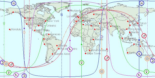 DEC 21, 2010 Full Moon (Total Lunar Eclipse) Astro-Locality Map