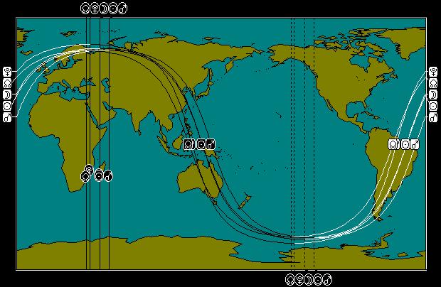 JAN 4, 2011 Partial Solar Eclipse Astro-Map