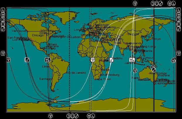 FEB 3, 2011 New Moon Astro-Locality Map