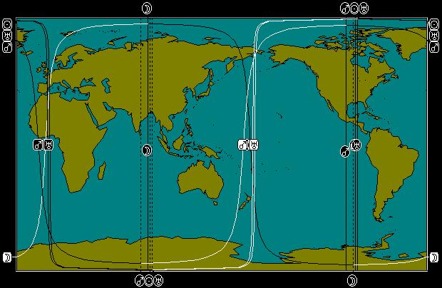 MAR 19, 2011 SuperMoon Astro-Locality Map