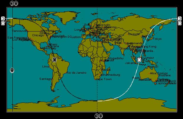 NOV 13, 2012 New Moon SuperMoon Solar Eclipse Astro-Map