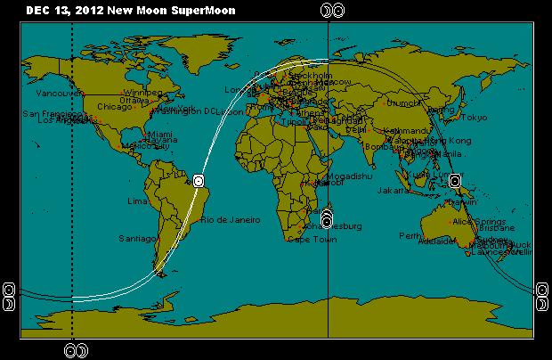 DEC 13, 2012 New Moon SuperMoon Astro-Map