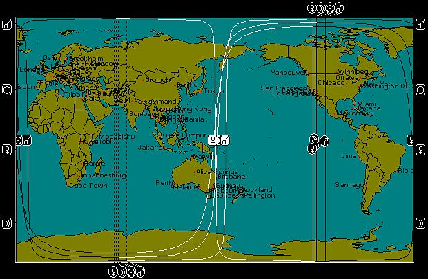 MAR 11, 2013 New Moon Astro-Map