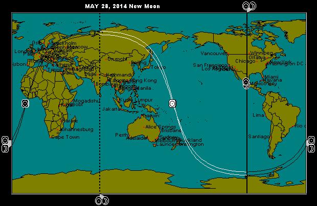 MAY 28, 2014 New Moon Astro-Locality Map