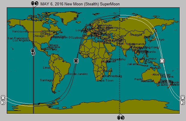 May 6 New Moon (Stealth) SuperMoon