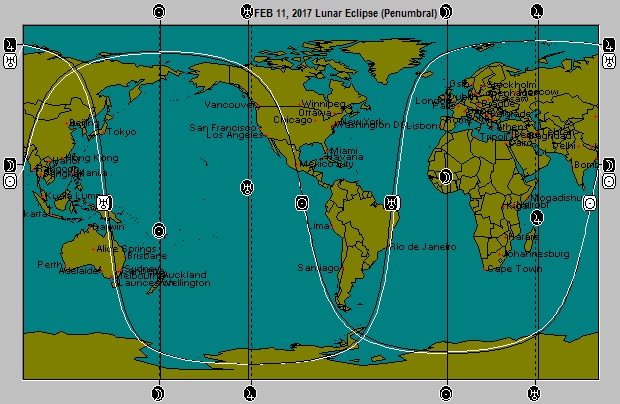 FEB 11, 2017 Lunar Eclipse (Penumbral)