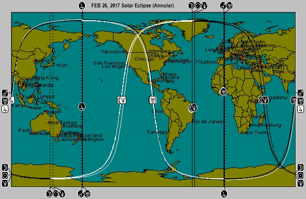 FEB 26, 2017 Solar Eclipse (Annular)